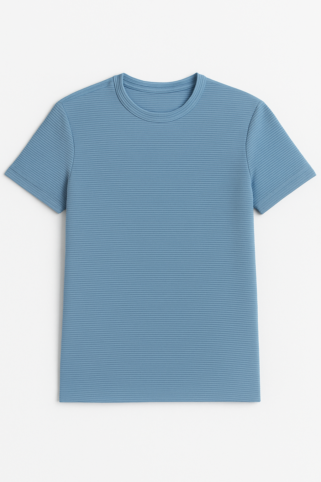 Playeras Para Hombre Con Bordones A55307 Azul