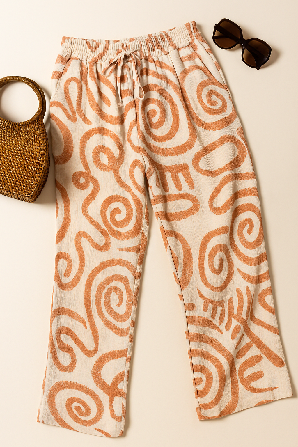 Pantalones Para Mujer Ligero Con Jareta W51123 Rustico
