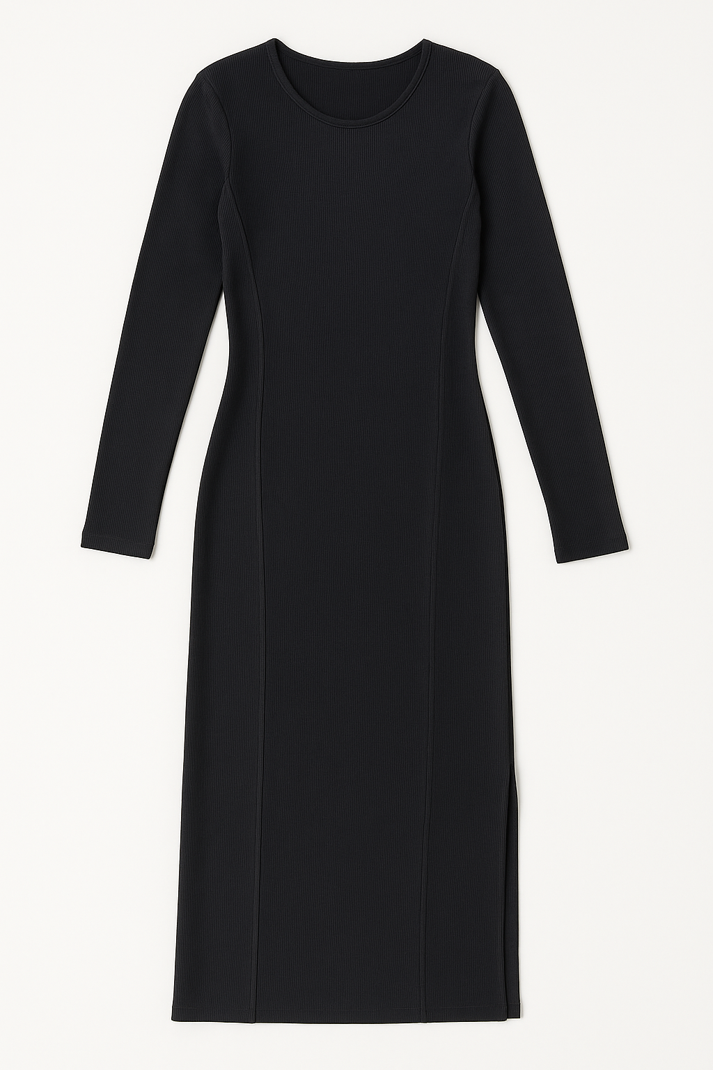 Vestidos Para Mujer De Tubo Abertura Lateral S53108 Negro