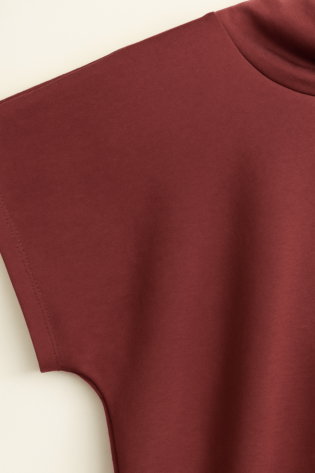 Blusas Para Mujer Bluson Asimétrico Cuello N53133 Vino