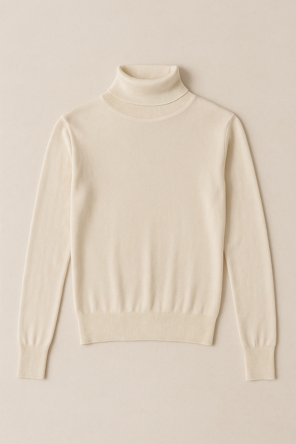 Sueteres Para Mujer Basico Cuello De Tortuga O43203 Hueso