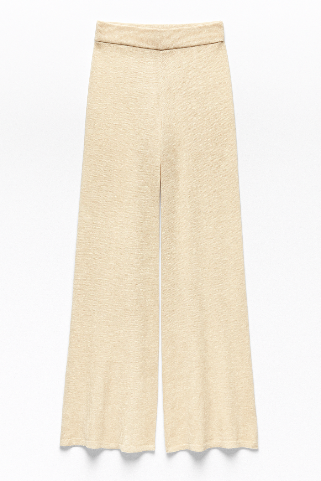 Sets Para Mujer Tejido 3 Pz De Ensamble, Blusa Y Pantalón O53205 Crema