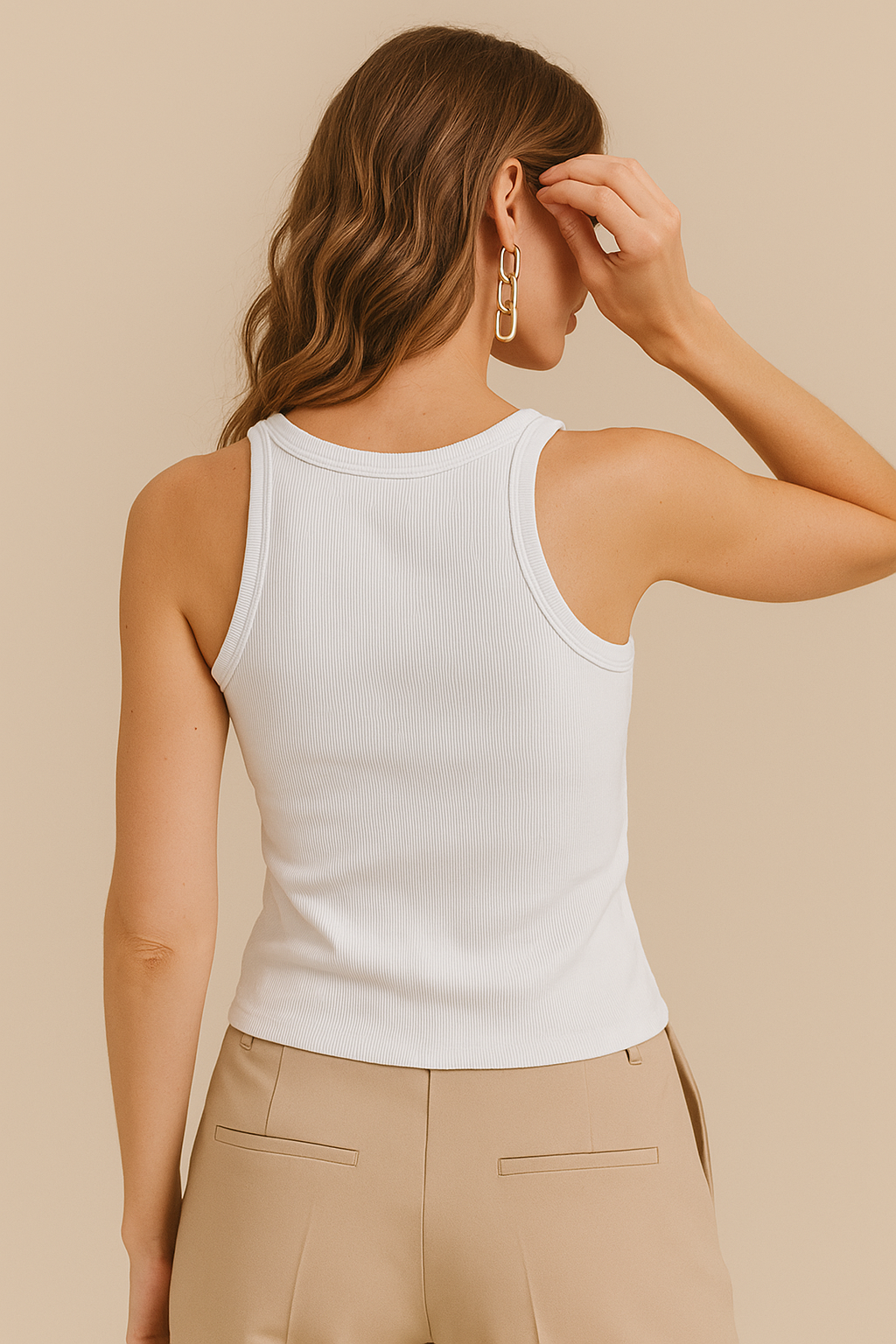 Blusas Para Mujer Tank Top N51140 Blanco