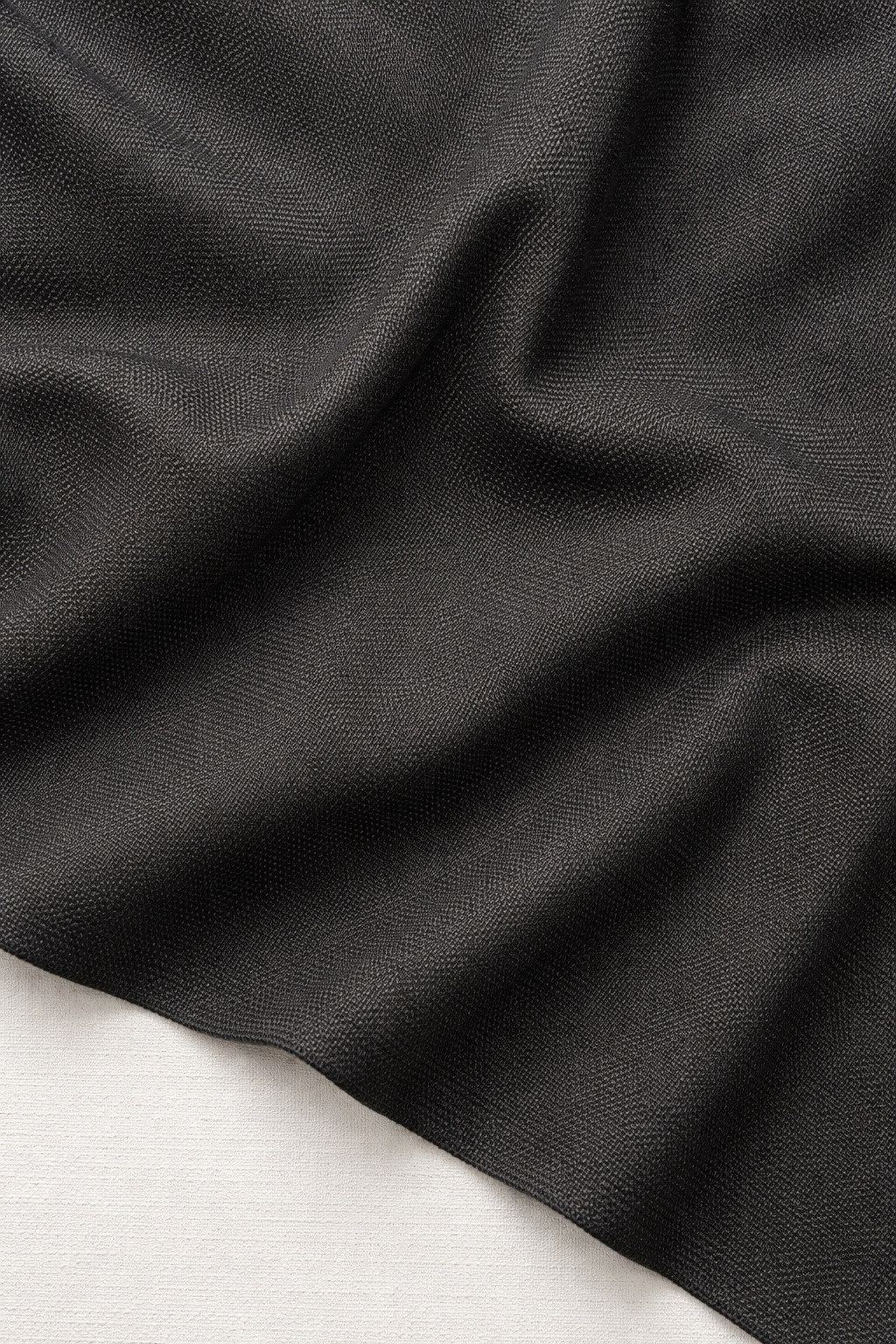 Playera para Hombre Cuello Redondo de Algodón Stretch A61402 Negro