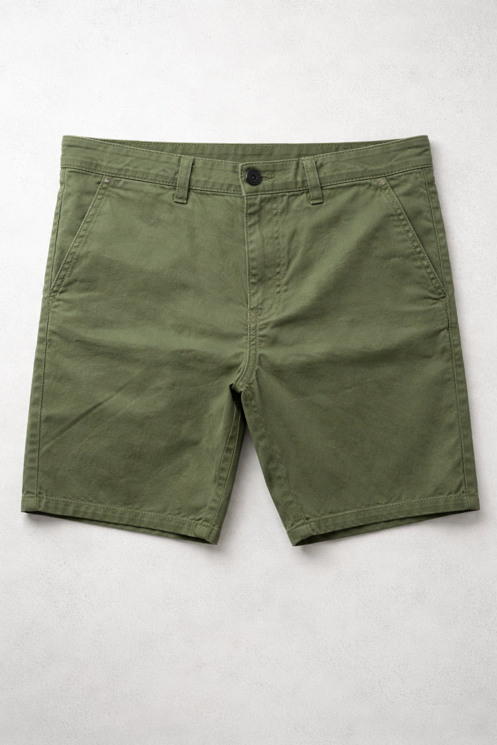 Bermudas Para Hombre De Gabardina Spandex Algodón GBRABSON Olivo