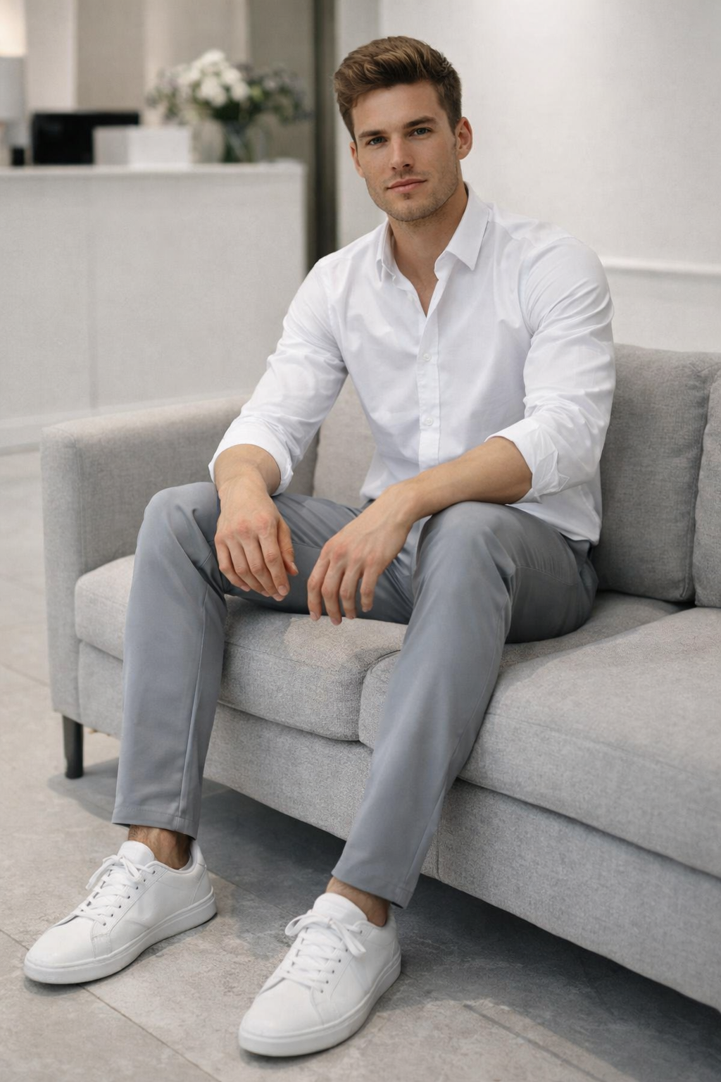 Pantalones Para Hombre Soft Mecanic G55401 Gris