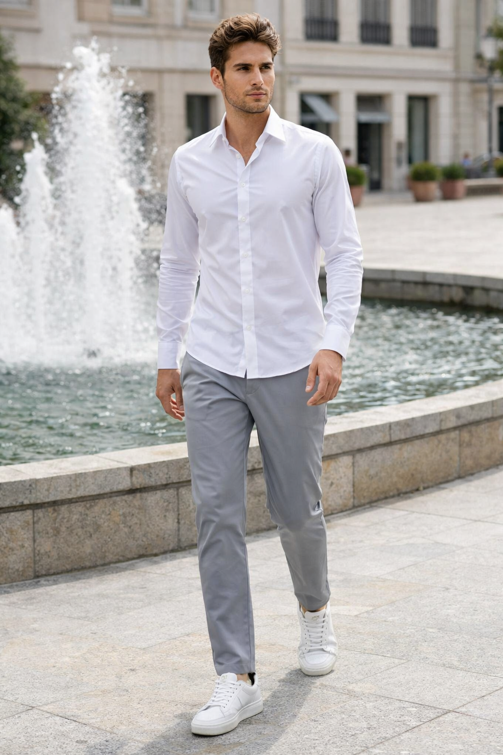 Pantalones Para Hombre Soft Mecanic G55401 Gris