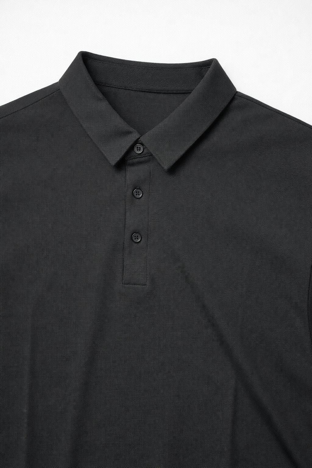 Playera Polo para Hombre Piqué Super Stretch Transpirable A61411 Negro