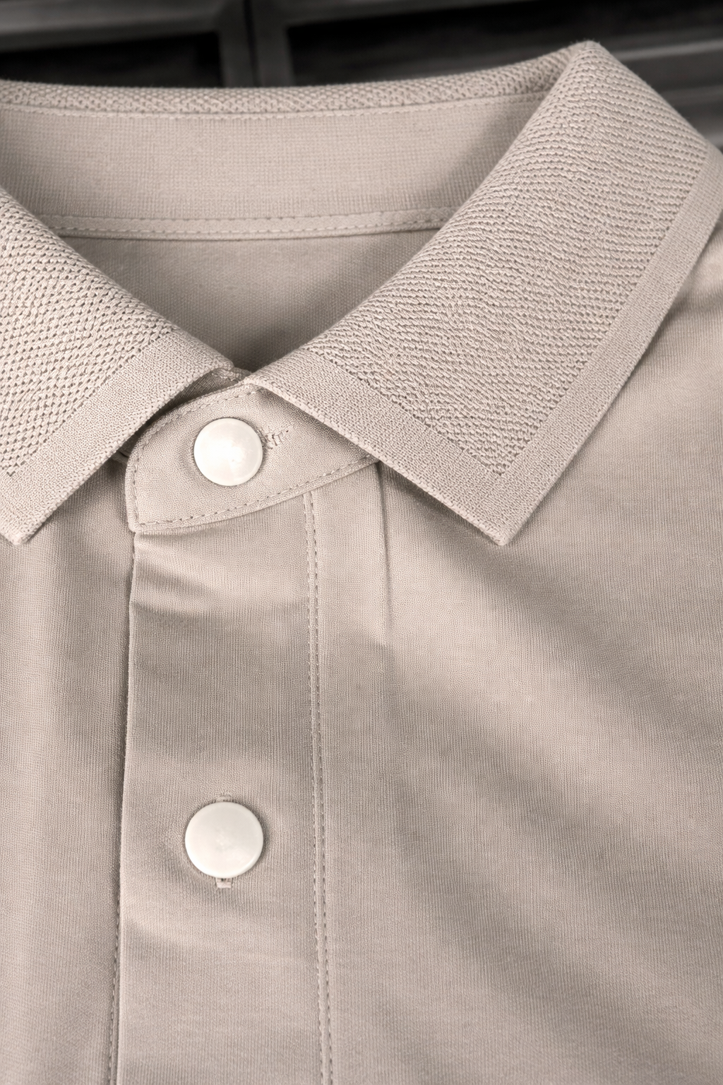 Playera Polo para Hombre Casual Super Stretch Antiarrugas A61410 Beige