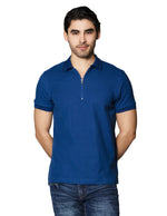 Playeras Polo Para Hombre Lisa Basica A45404 Petroleo