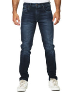 Jeans Para Hombre Mezclilla Slim Fit J41109 Azul