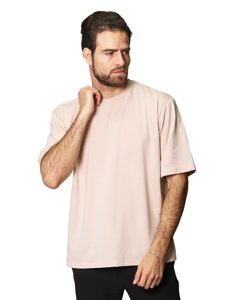 Playeras Para Hombre Oversize Manga Corta Cuello Redondo APCRO Arena
