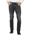 Jeans Para Hombre Bobois Moda Casuales De Mezclilla Corte Slim Deslavados  J31106 Unico