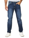 Jeans Para Hombre Mezclilla Oscuros Slim Fit J41104 Azul