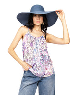 Blusas Para Mujer Paisley De Tirantes N51159 Unico