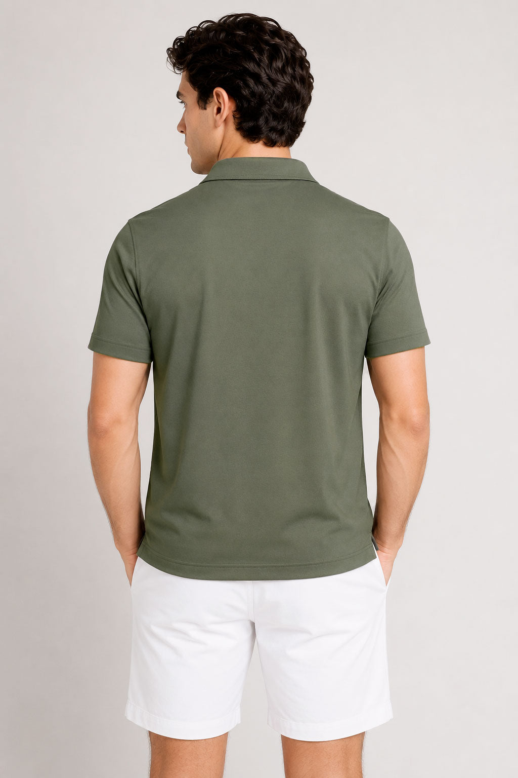 Playeras Polo Para Hombre Premium Sport A55401 Olivo