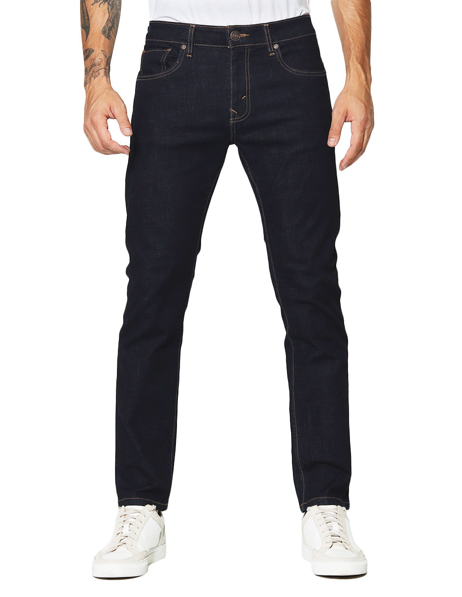 Jeans Para Hombre Mezclilla Slim Fit JSLIM Indigo