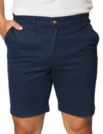 Bermudas Para Hombre Algodon GBCOTST Marino