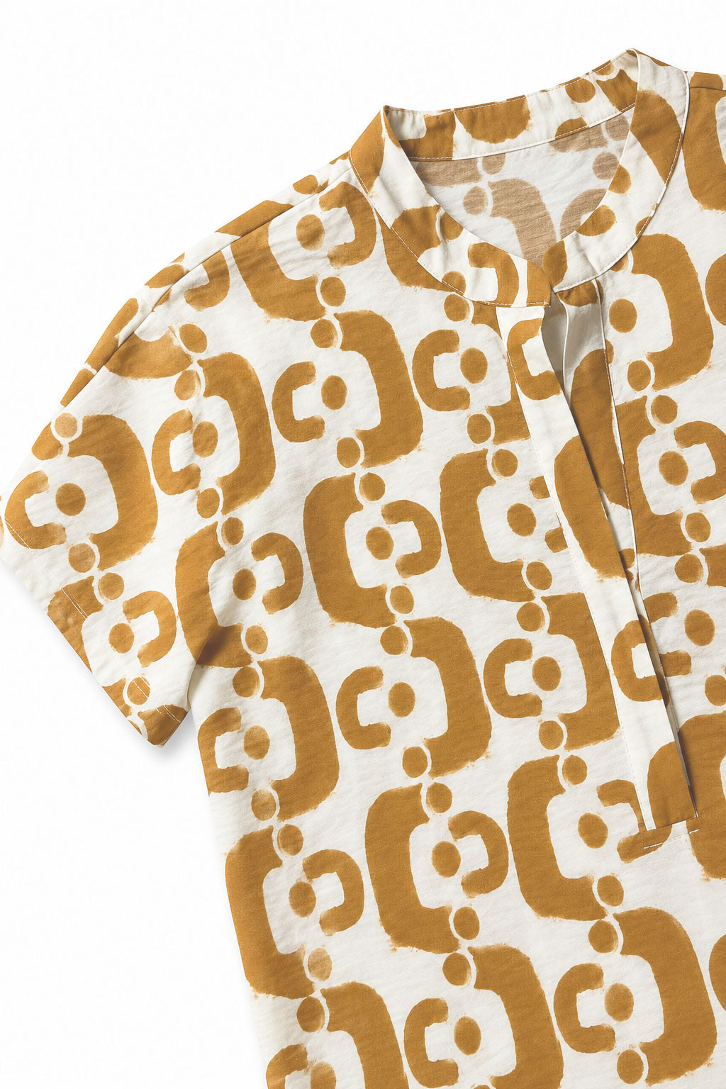Blusas Para Mujer Ligera Media Aletilla N61126 Ocre