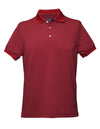 Playeras Polo Para Hombre Con Textura A45406 Vino