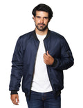 Chamarras Para Hombre Bomber Jacket D35101 Marino