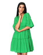 Vestidos Para Mujer Corto Bordado S41131 Verde