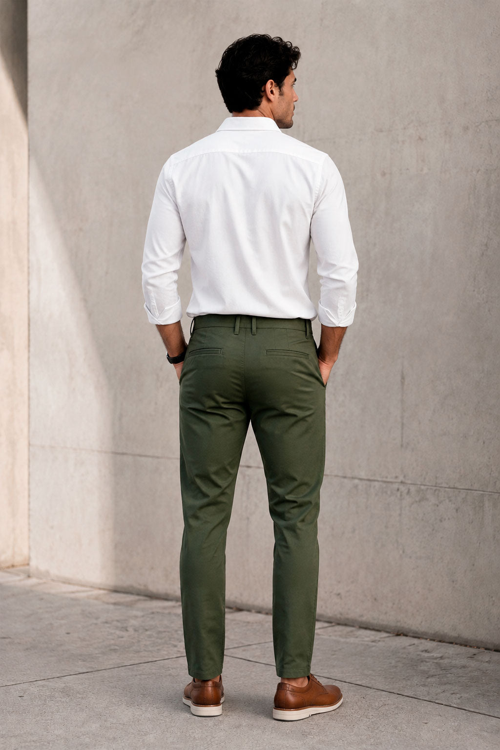 Pantalones Para Hombre Soft Mecanic G55401 Olivo