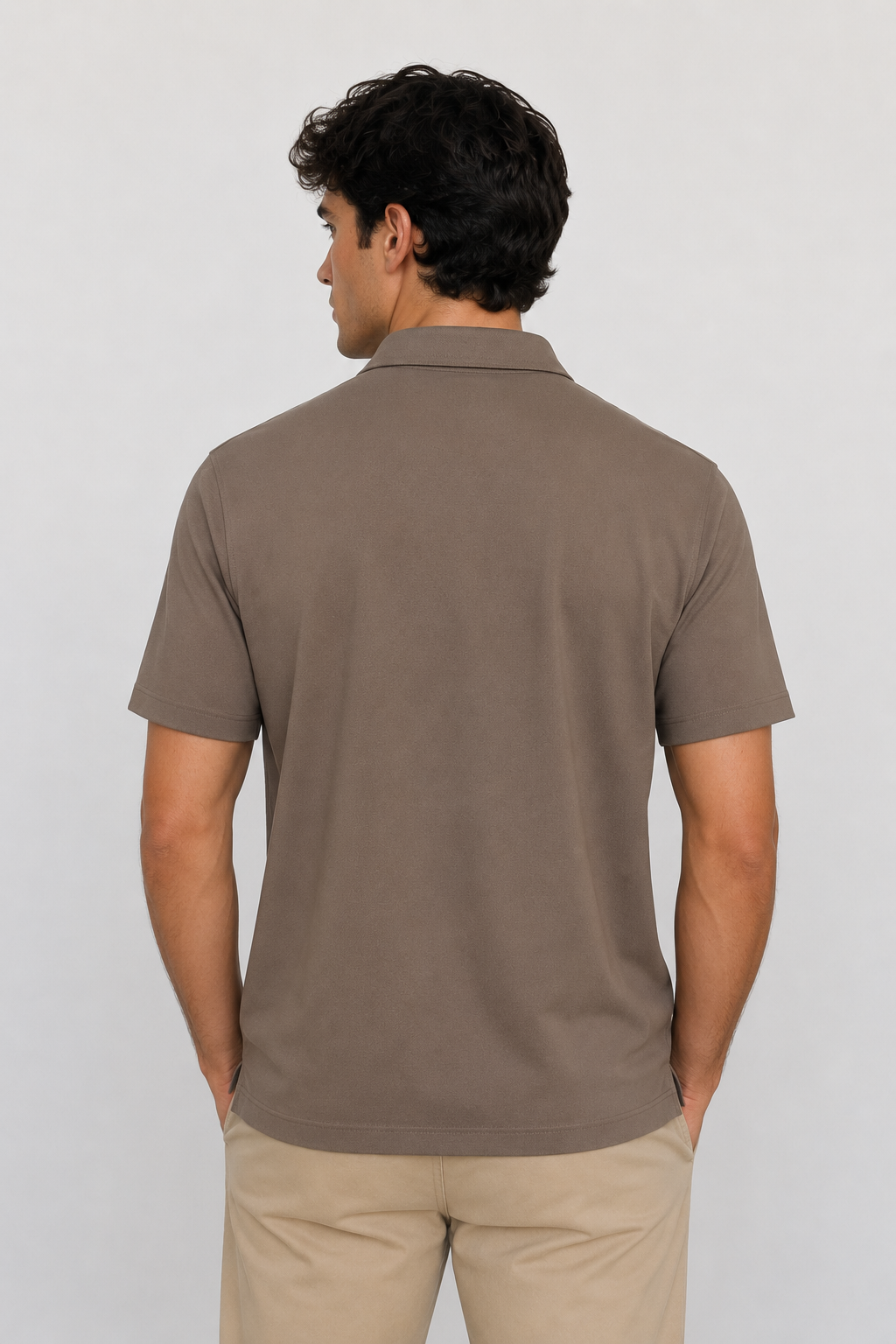 Playeras Polo Para Hombre Premium Sport A55401 Kaki