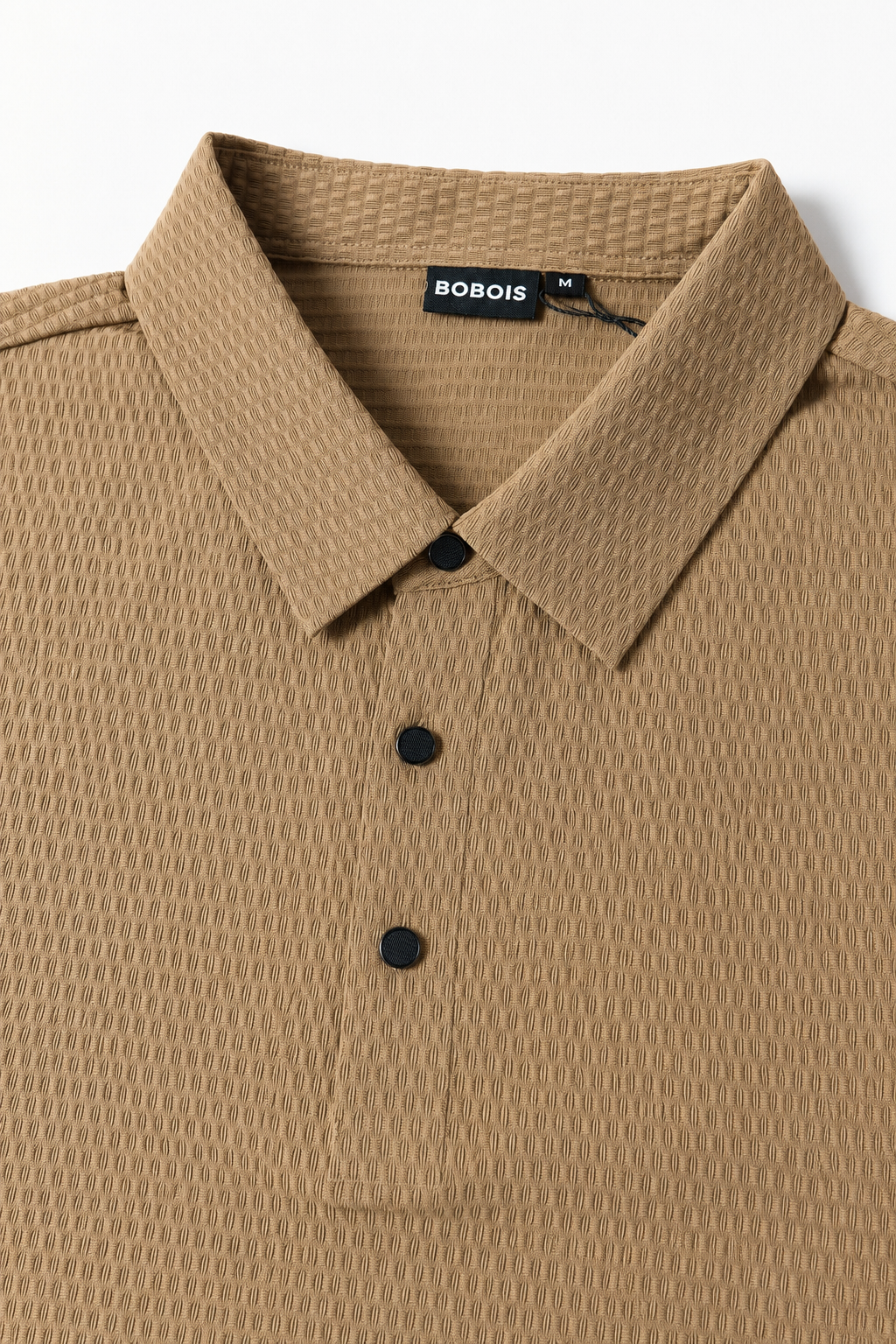 Playeras Polo Para Hombre Teach Microperforada De Manga Corta A65412 Camel