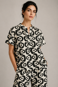 Blusas Para Mujer Ligera Media Aletilla N61126 Negro