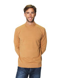 Sueteres Para Hombre Liso Cuello Alto E45302 Camel