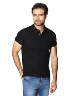 Playeras Polo Para Hombre A45402 Negro