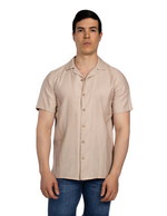 Camisas Para Hombre Jacquard Relaxed Fit B51363 Arena