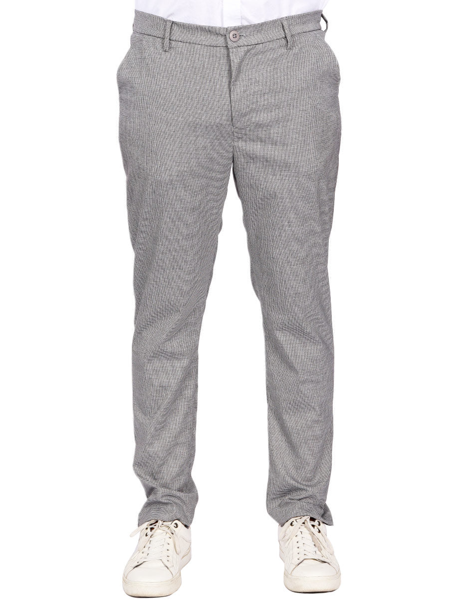 Pantalones Para Hombre Formal De Vestir G45303 Negro
