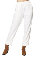 Pantalones Para Mujer Slim Comodo Con Resorte W43107 Hueso