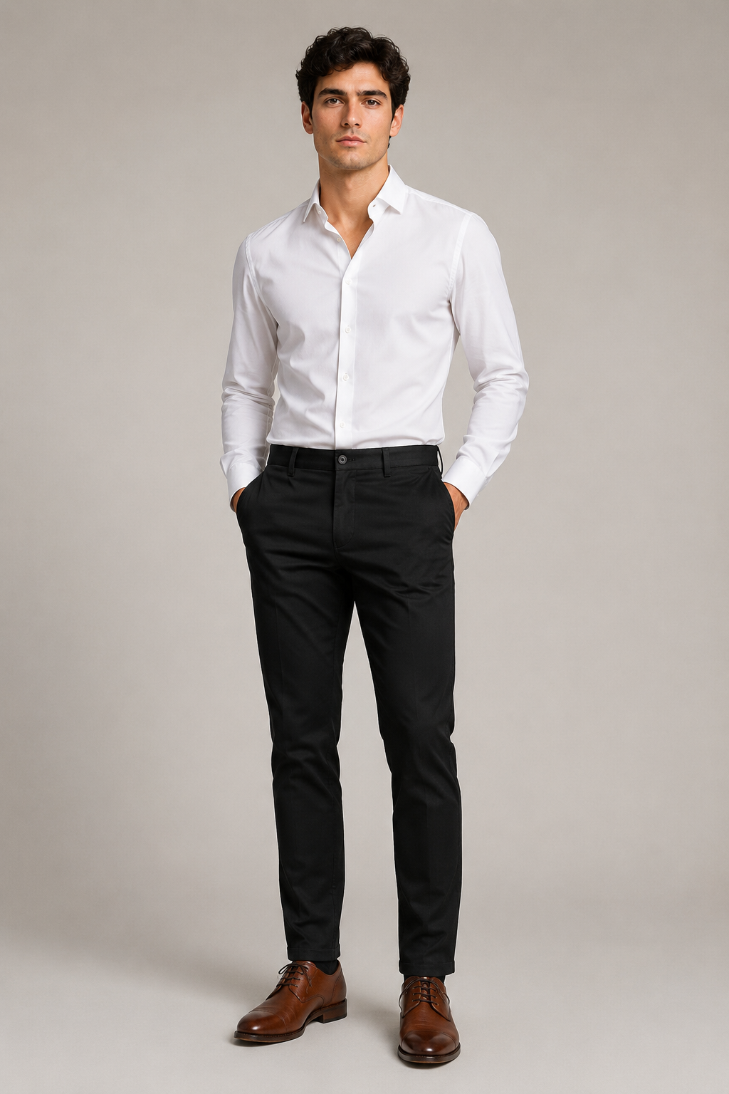 Pantalones Para Hombre Soft Mechanic G55401 Negro