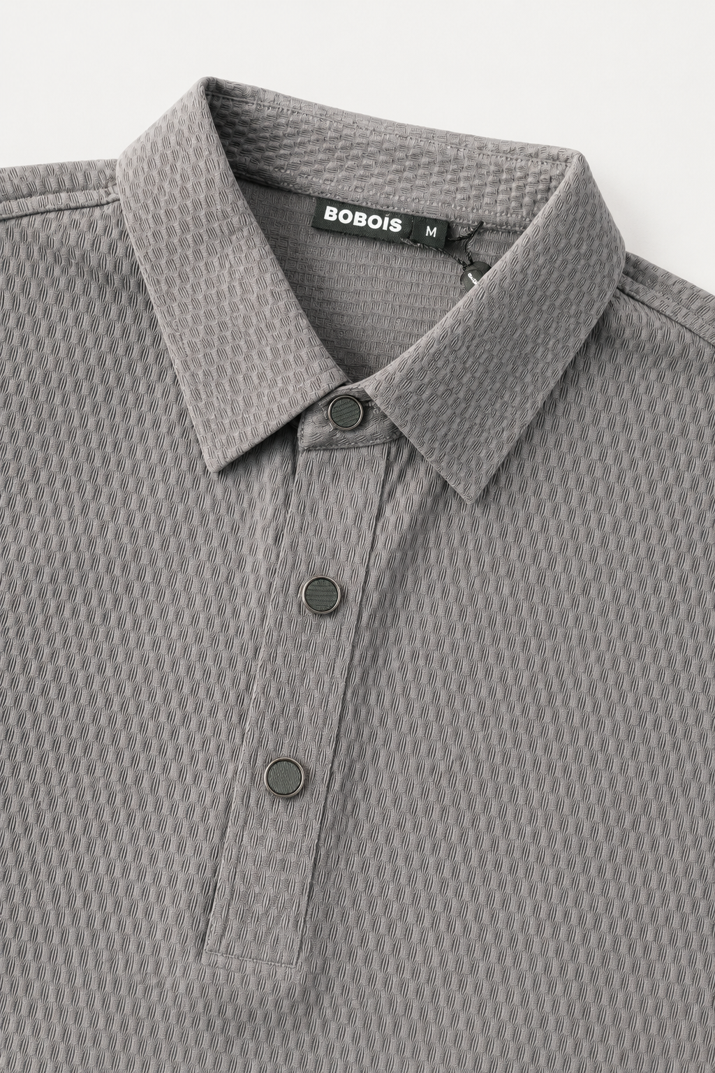 Playeras Polo Para Hombre Teach Microperforada De Manga Corta A65412 Gris