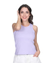 Blusas Para Mujer Bobois Moda Casuales De Resaque Lisa Comoda De Tirantes N41162 Lila