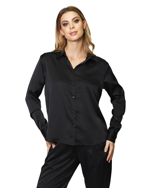 Blusas Para Mujer Bobois Moda Casuales Manga Larga Camisera