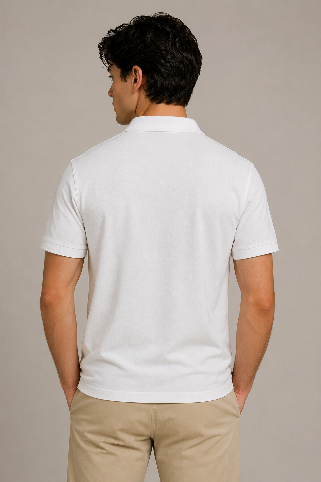 Playeras Polo Para Hombre Premium Sport A55401 Blanco