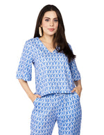 Blusas Para Mujer Tipo Lino Oversize N51127 Rey