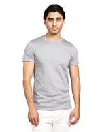 Playeras Para Hombre Cuello Redondo Basica APCR Gris