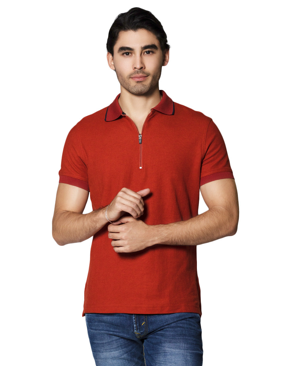 Playeras Polo Para Hombre Lisa Basica A45404 Shedron