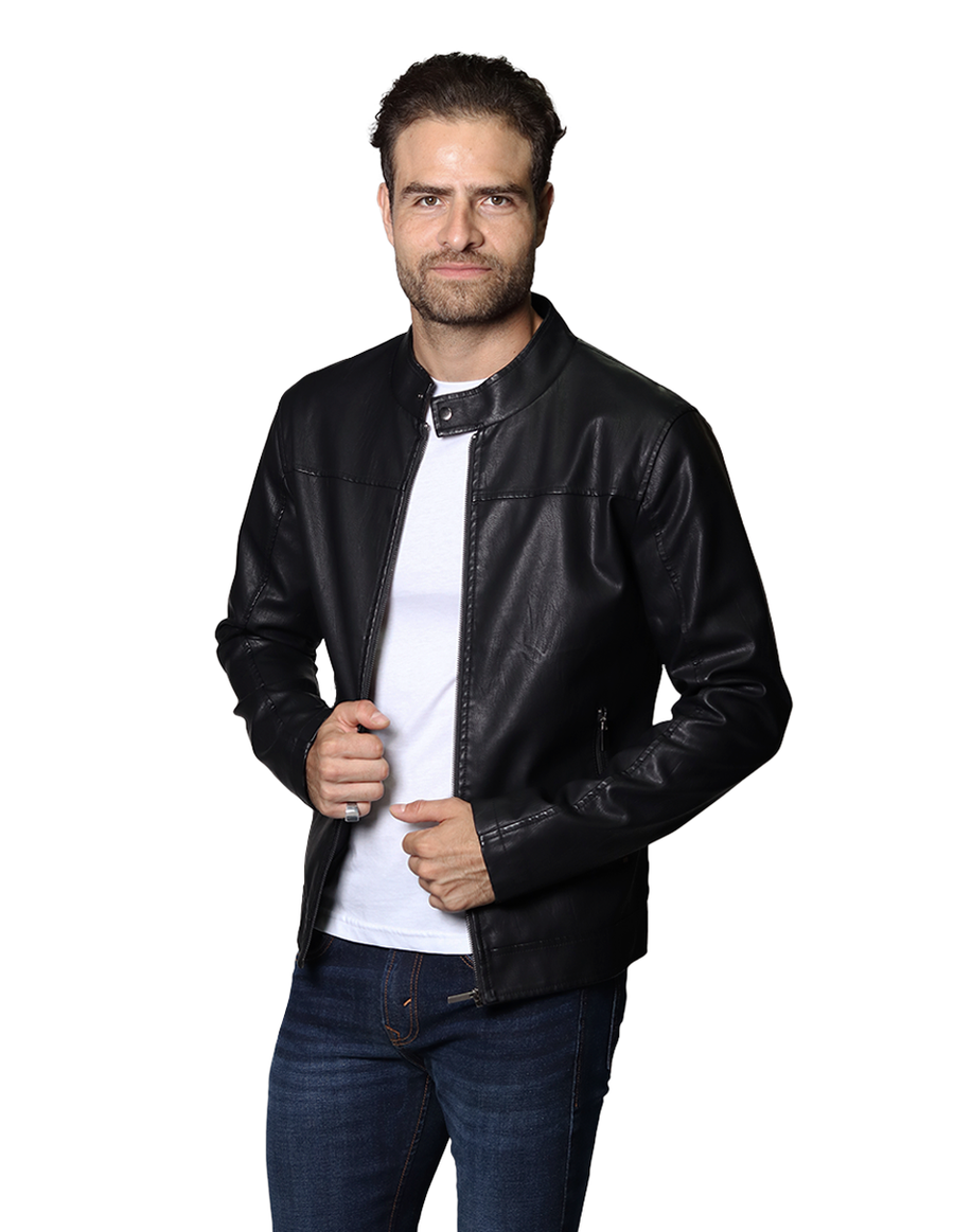Chamarras cuero discount hombre