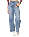 Jeans Para Mujer De Tiro Alto Corte Regular V43102 Unico