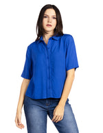 Blusas Para Mujer Camisera Fluida N51106 Rey