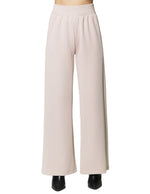 Pantalones Para Mujer Wide Leg Liso Con Resorte W43123 Beige