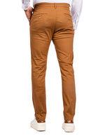 Pantalones Para Hombre Soft Stretch Slim GPAXAR Tabaco