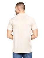 Camisas Para Hombre Relaxed Fit Satinada B51351 Beige