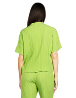 Busas Para Mujer Corrugada Con Aletilla N51158 Limon